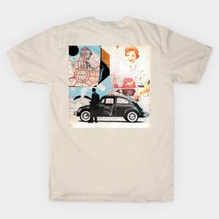 I'll Be Home - Surreal/Collage Art T-Shirt